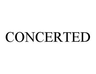 CONCERTED