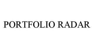 PORTFOLIO RADAR