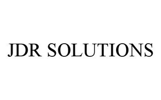 JDR SOLUTIONS