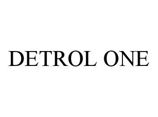 DETROL ONE