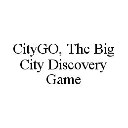 CITYGO, THE BIG CITY DISCOVERY GAME