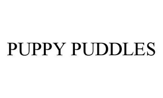 PUPPY PUDDLES