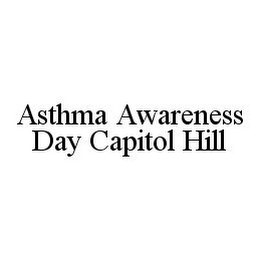 ASTHMA AWARENESS DAY CAPITOL HILL