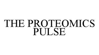 THE PROTEOMICS PULSE