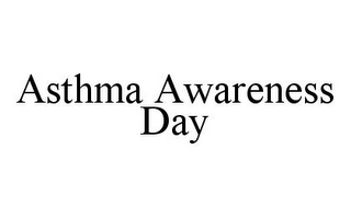 ASTHMA AWARENESS DAY