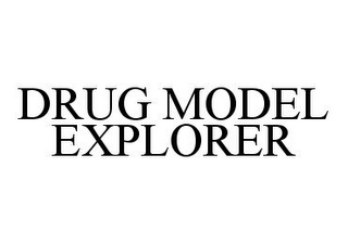 DRUG MODEL EXPLORER