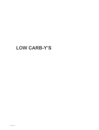 LOW CARB-Y'S