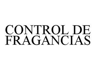 CONTROL DE FRAGANCIAS