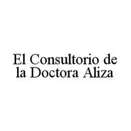 EL CONSULTORIO DE LA DOCTORA ALIZA