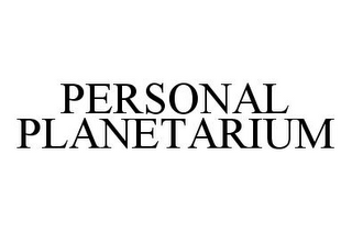 PERSONAL PLANETARIUM