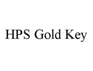 HPS GOLD KEY