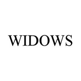 WIDOWS