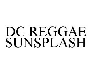 DC REGGAE SUNSPLASH