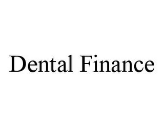 DENTAL FINANCE