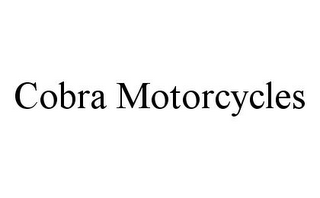 COBRA MOTORCYCLES