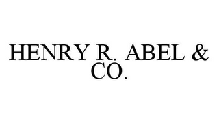 HENRY R. ABEL & CO.