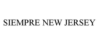 SIEMPRE NEW JERSEY