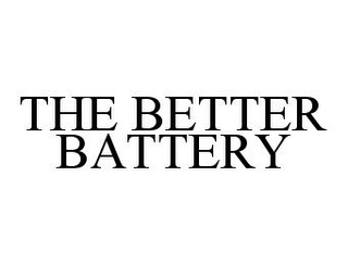 THE BETTER BATTERY