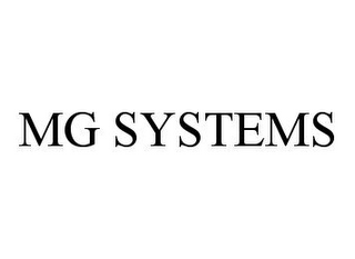 MG SYSTEMS