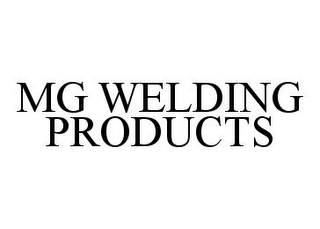 MG WELDING PRODUCTS