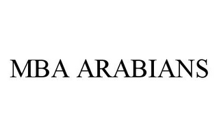 MBA ARABIANS