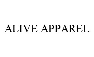 ALIVE APPAREL