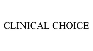 CLINICAL CHOICE