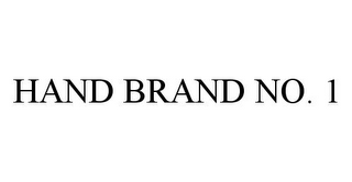 HAND BRAND NO. 1