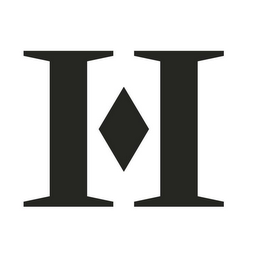 H WITH DIAMOND DESIGN