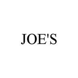 JOE'S