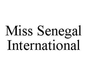 MISS SENEGAL INTERNATIONAL