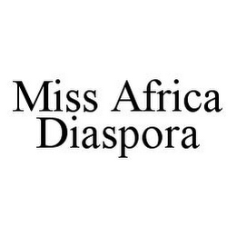 MISS AFRICA DIASPORA