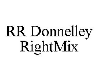 RR DONNELLEY RIGHTMIX