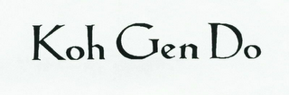 KOH GEN DO