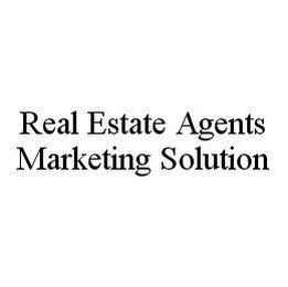 REAL ESTATE AGENTS MARKETING SOLUTION