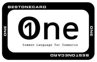 BESTONECARD ONE 1 COMMON LANGUAGE FOR COMMERCE