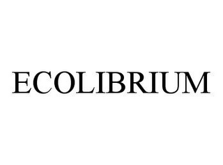 ECOLIBRIUM