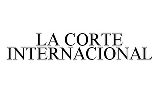 LA CORTE INTERNACIONAL