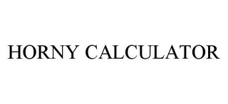 HORNY CALCULATOR