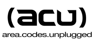 (ACU) AREA.CODES.UNPLUGGED