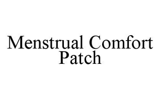 MENSTRUAL COMFORT PATCH