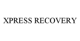 XPRESS RECOVERY