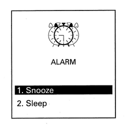 ALARM SNOOZE SLEEP