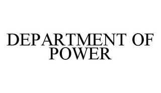 DEPARTMENT OF POWER