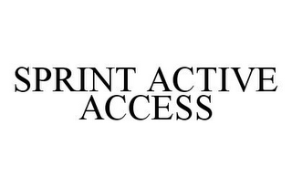 SPRINT ACTIVE ACCESS