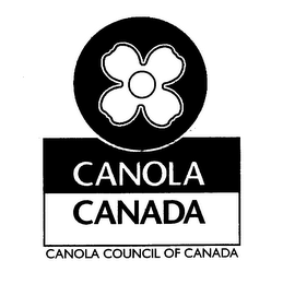 CANOLA CANADA CANOLA COUNCIL OF CANADA