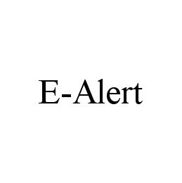 E-ALERT