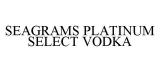 SEAGRAMS PLATINUM SELECT VODKA