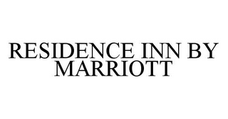 RESIDENCE INN BY MARRIOTT