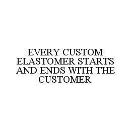 EVERY CUSTOM ELASTOMER STARTS AND ENDS WITH THE CUSTOMER